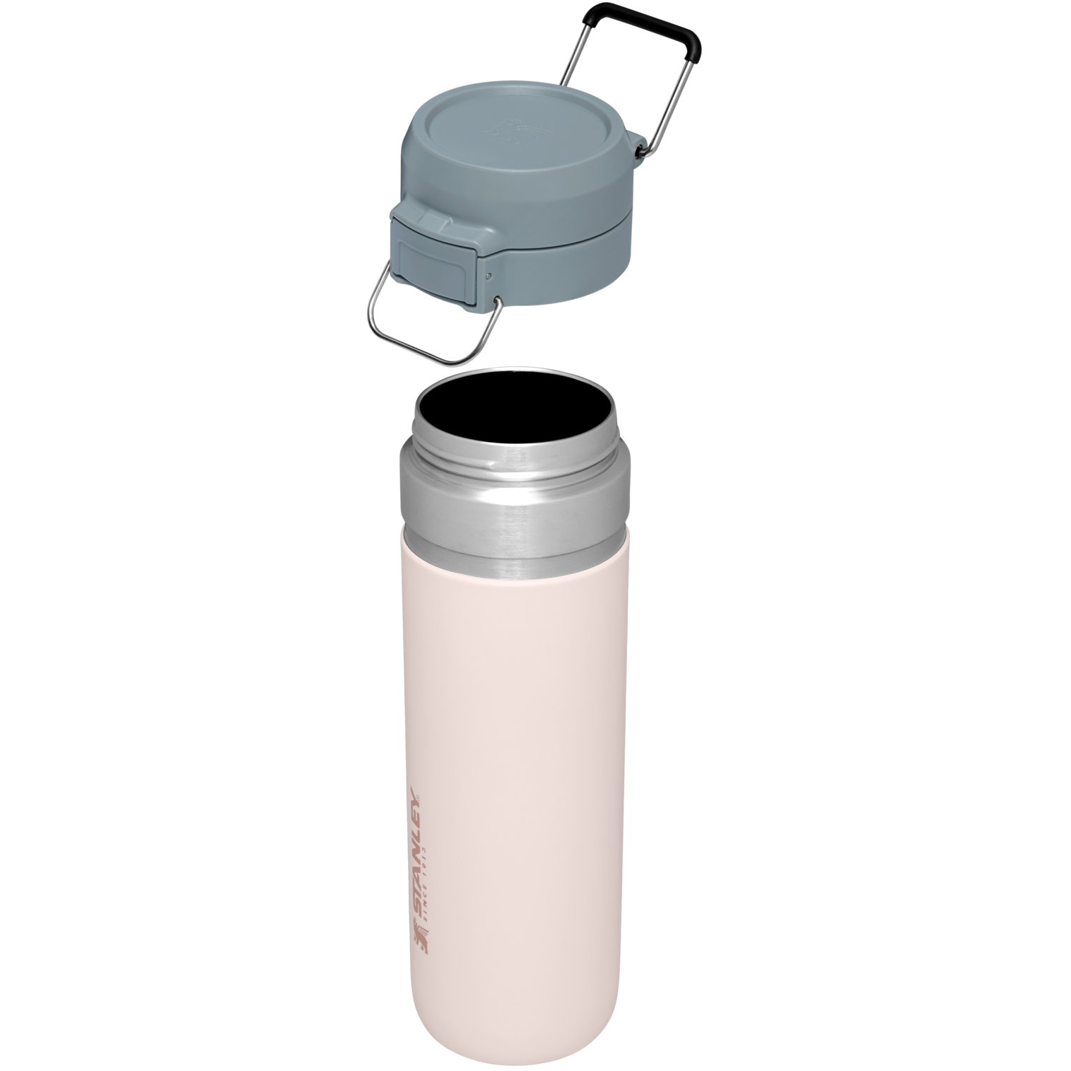 Splash-Resistant FlowState The Quencher H2.0 Flowstate Tumbler D030T - Double-Wall Vacuum Insulated Travel Tumbler with Straw Detail