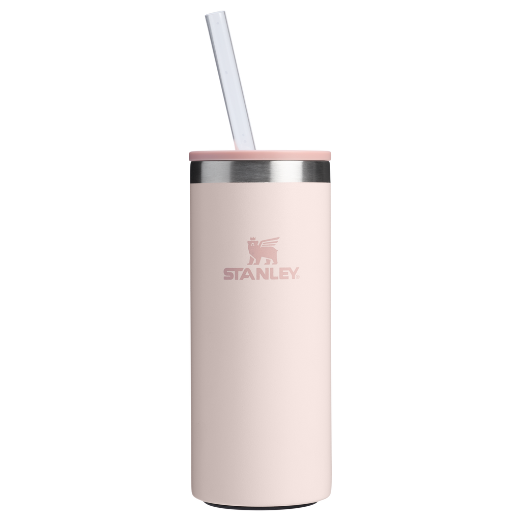 Ice-Retention The Everyday Slim Can Cooler Cup D065Q - Leak-Proof Insulated Mini Cooler Bag for Lunch - Rose Quartz