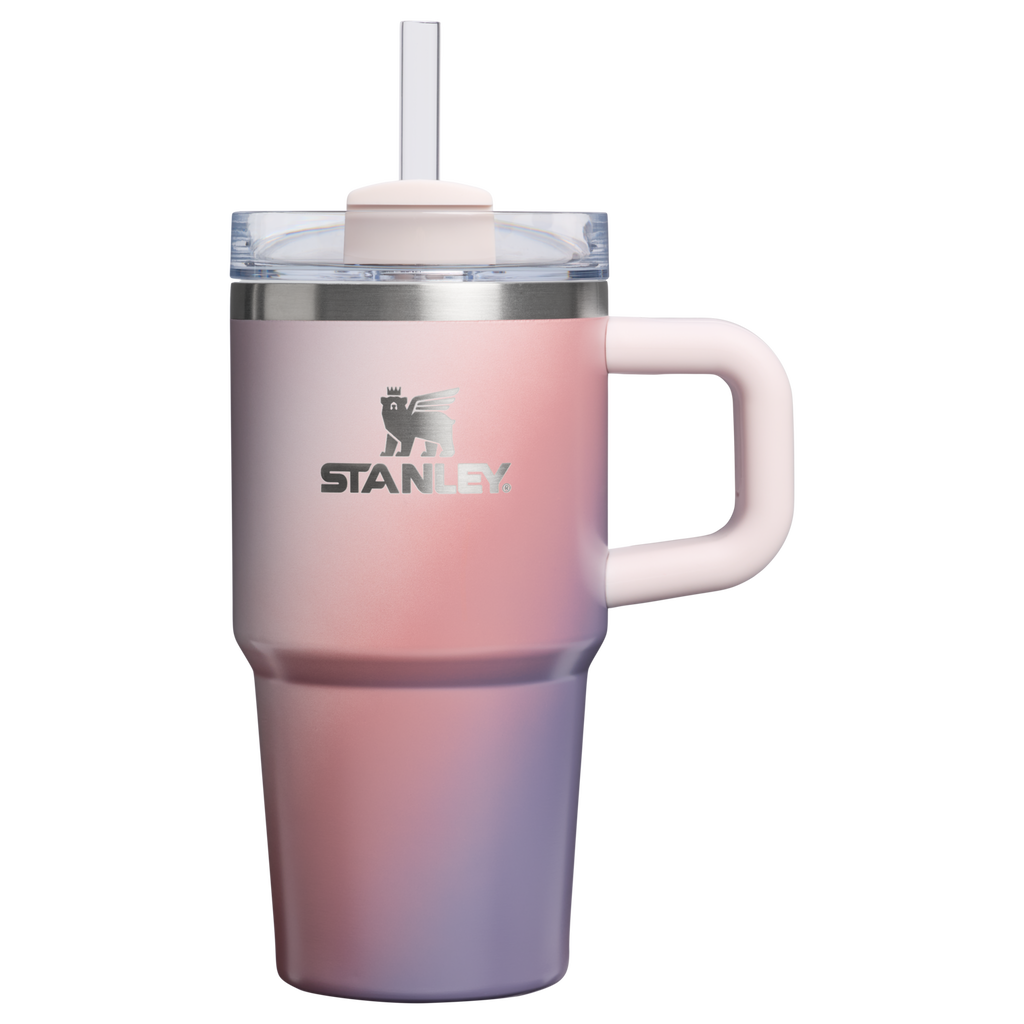 Double-Wall Vacuum The Quencher H2.O Flowstate Tumbler D069R - 40oz Large Capacity Car-Cup Friendly Quencher - Dawn Spiral