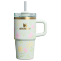Car-Cup Friendly The Easter Quencher H2.0  Flowstate Tumbler D259S - Double-Wall Vacuum Insulated Travel Tumbler with Straw - Spring Blossoms