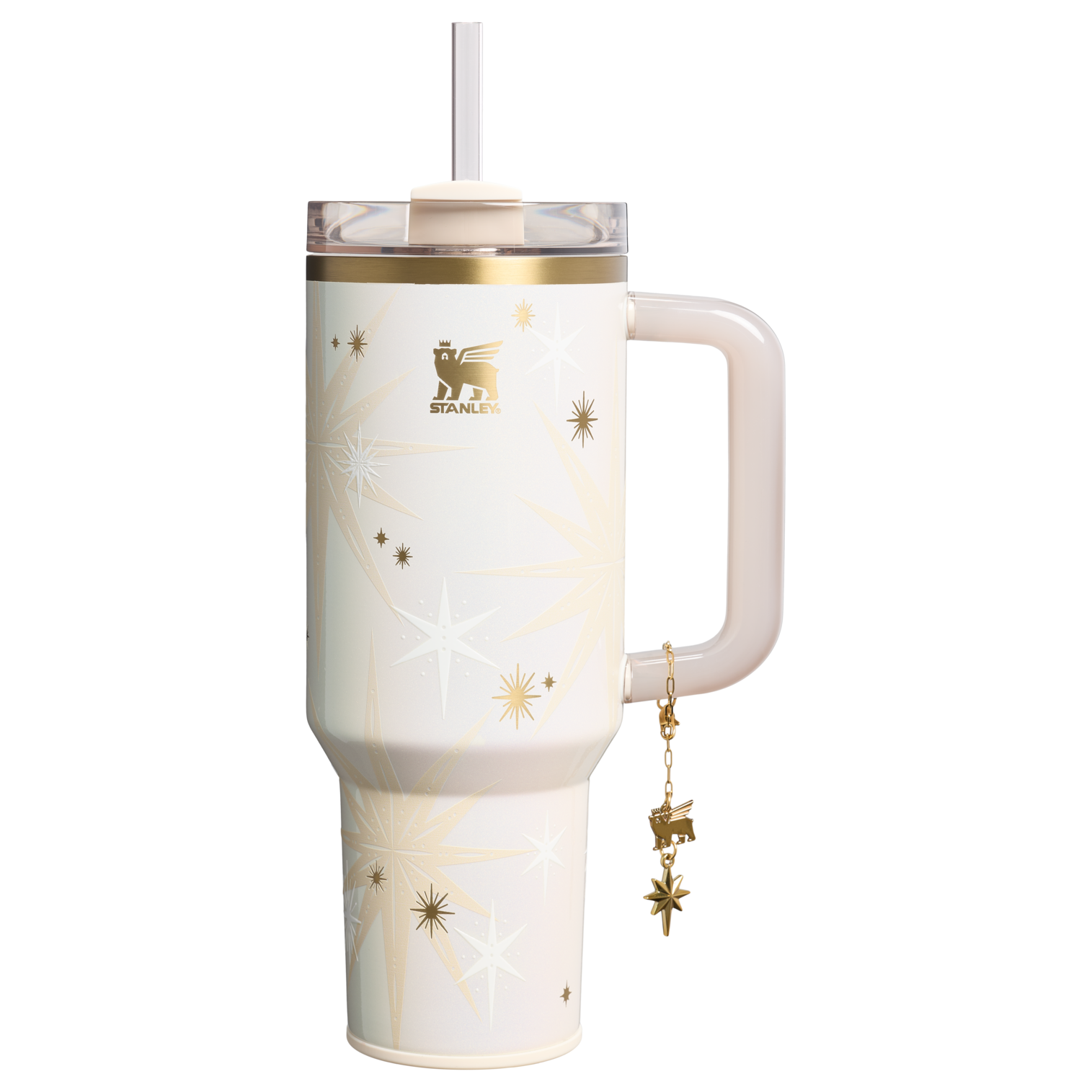 Large Capacity The Quencher Luxe H2.0 Flowstate Tumbler D208F - FlowState 3-Position Lid Insulated Travel Mug - Starlight Shimmer