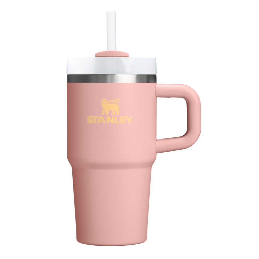 Double-Wall Vacuum The Quencher H2.O Flowstate Tumbler D069R - 40oz Large Capacity Car-Cup Friendly Quencher - Peach Rose