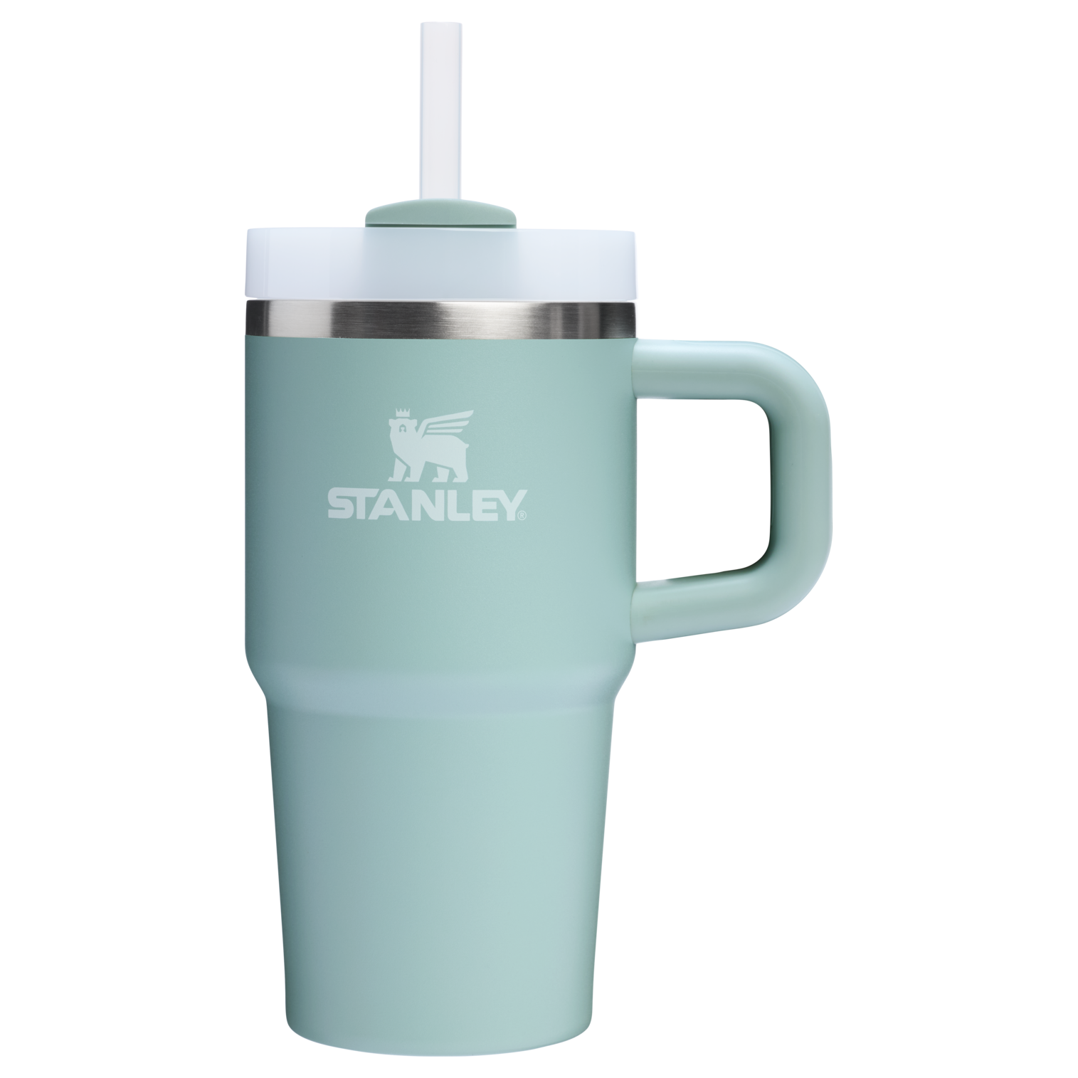 Splash-Resistant FlowState The Quencher H2.0 Flowstate Tumbler D030T - Double-Wall Vacuum Insulated Travel Tumbler with Straw Detail