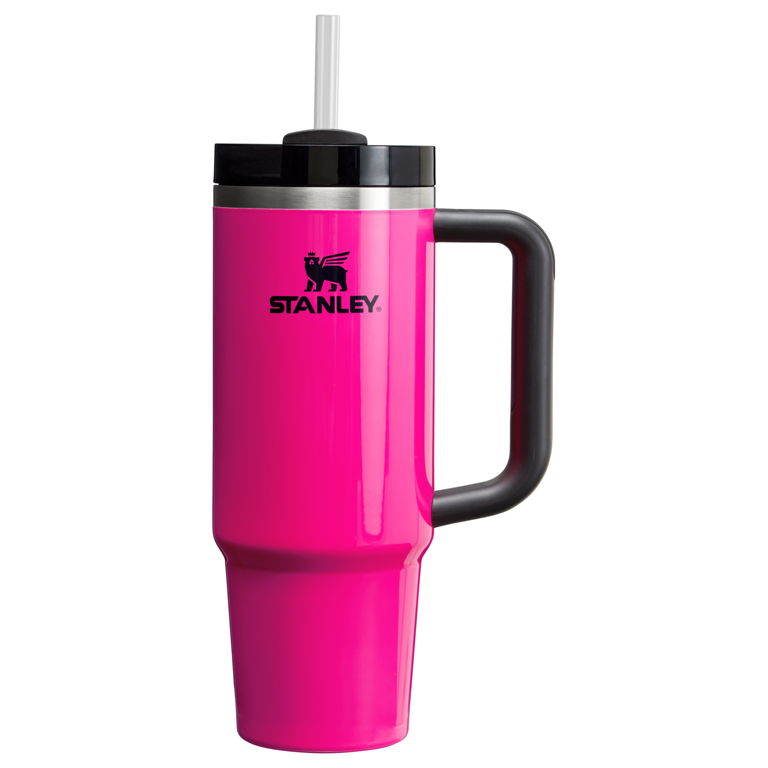 Splash-Resistant FlowState The Quencher H2.0 Flowstate Tumbler | Stanley Create D331C - Premium Stainless Steel Straw Cup for All-Day Hydration Detail