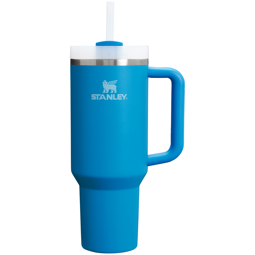 Double-Wall Vacuum The Quencher H2.0 Flowstate Tumbler D050X - FlowState 3-Position Lid Insulated Travel Mug - Azure