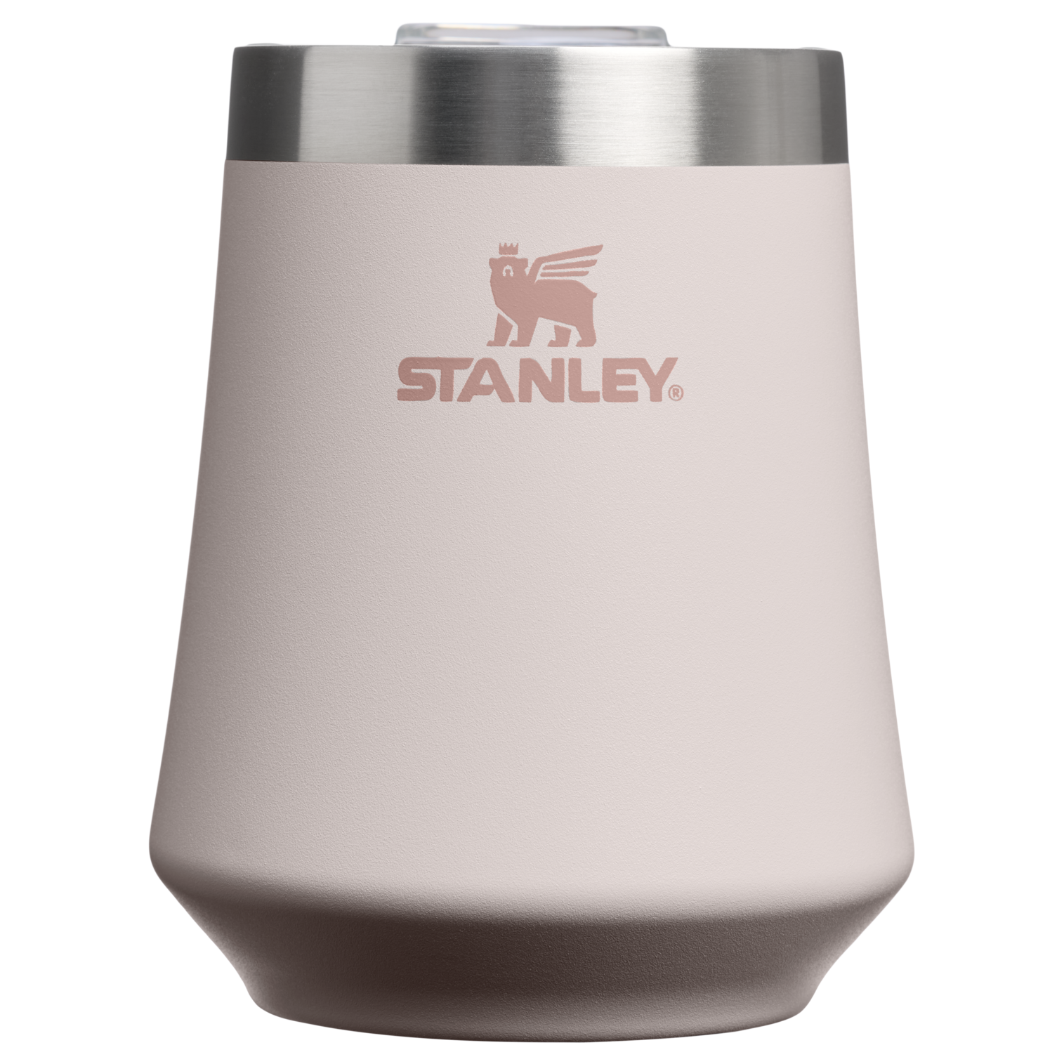 Flavor-Preserving The Reserve Wine Tumbler | Stanley Create D302P - Premium Insulated Egg-Shaped Wine Glass for Outdoors - Rose Quartz