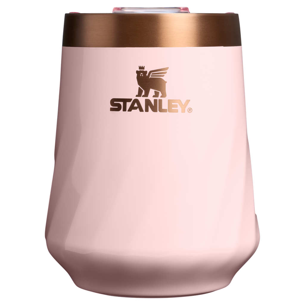 Shatterproof Luxury The Valentine’s Day Textured Reserve Wine Tumbler D233K - Shatterproof Flavor-Preserving Cocktail Tumbler with Lid - Pink Velvet Gloss