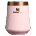 Shatterproof Luxury The Valentine’s Day Textured Reserve Wine Tumbler D233K - Shatterproof Flavor-Preserving Cocktail Tumbler with Lid - Pink Velvet Gloss