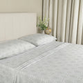 Ultra-Soft 100% Cotton Queen Sheets Set, 4 Piece Bed Sheets Set with HeiQ Fresh, Percale Weave, Hotel Luxury, Ultra Soft Sheets ... - Premium Ultra-Soft Pillowcase Pair for Sleeping - Default Title