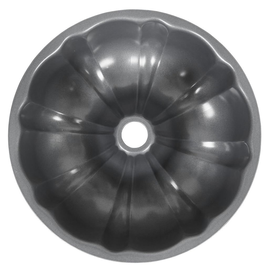 Multi-Functional Everyday Non-Stick Bundt Cake Pan 9.51" Fluted Tube Baking Pan, Packaging May Vary - Kitchen Gadget Tool for Quick Food Prep - Default Title