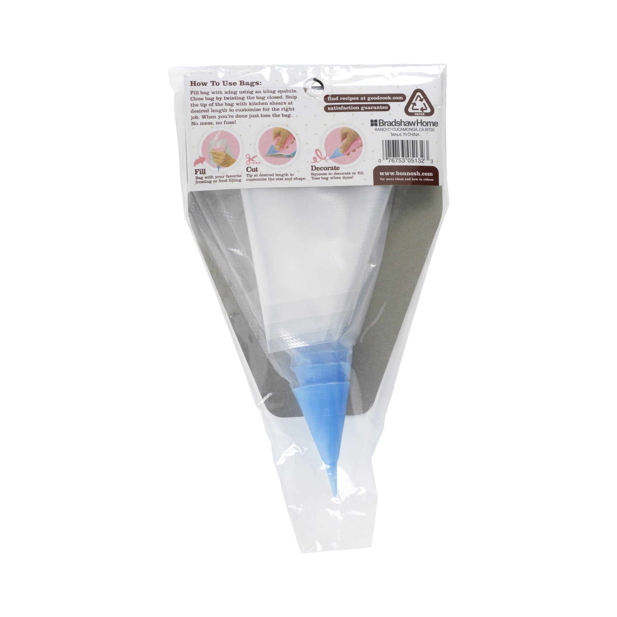 Multi-Functional Bags with Cut-to-Size Oodle Round Tips, 4-Count - Innovative Kitchen Helper for Modern Cooking Detail