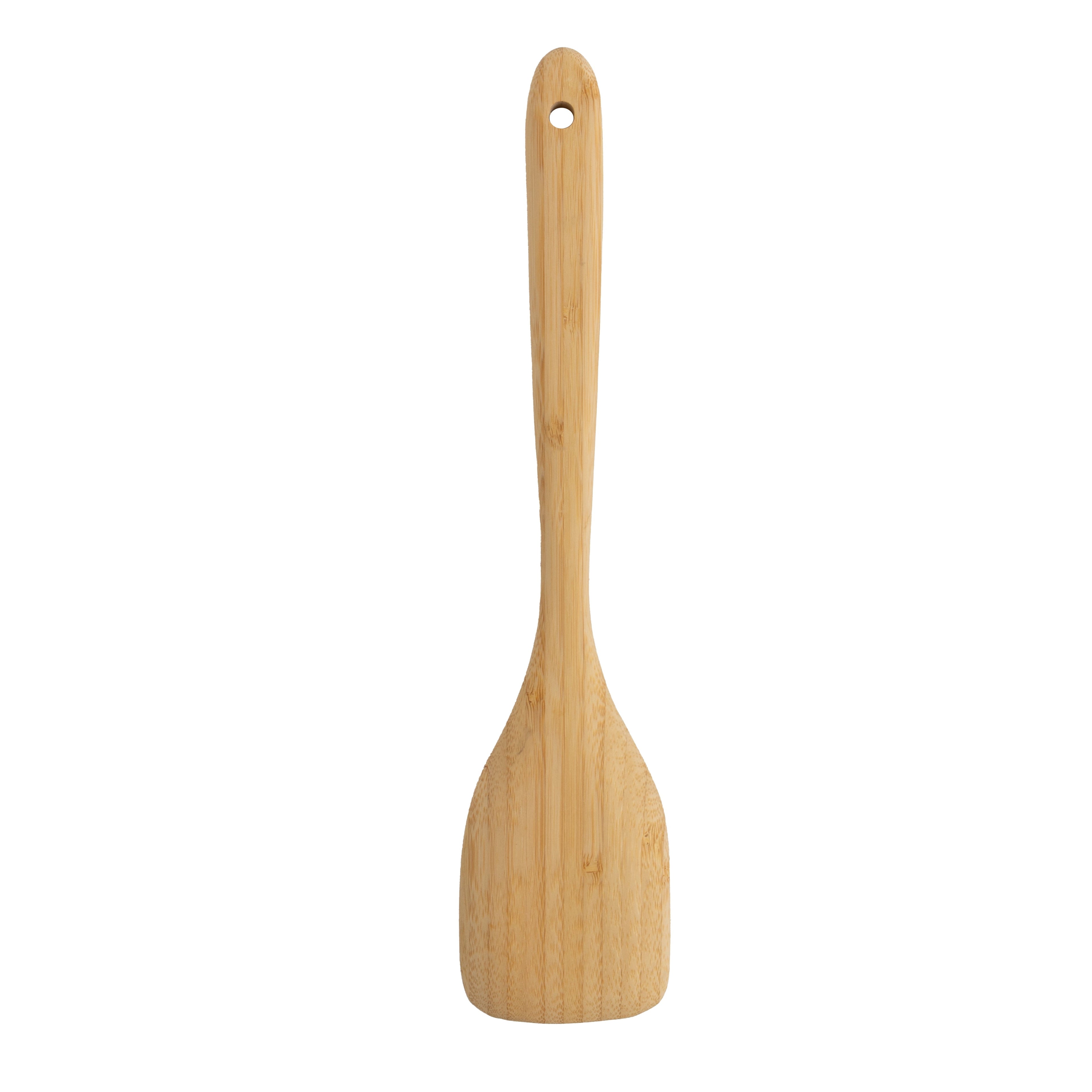 High-Precision Bamboo Turner, Crafted , Cooking and Kitchen, 12.99 x 2.67 x 0.59 inch. - Professional Kitchen Tool for Culinary Enthusiasts Detail
