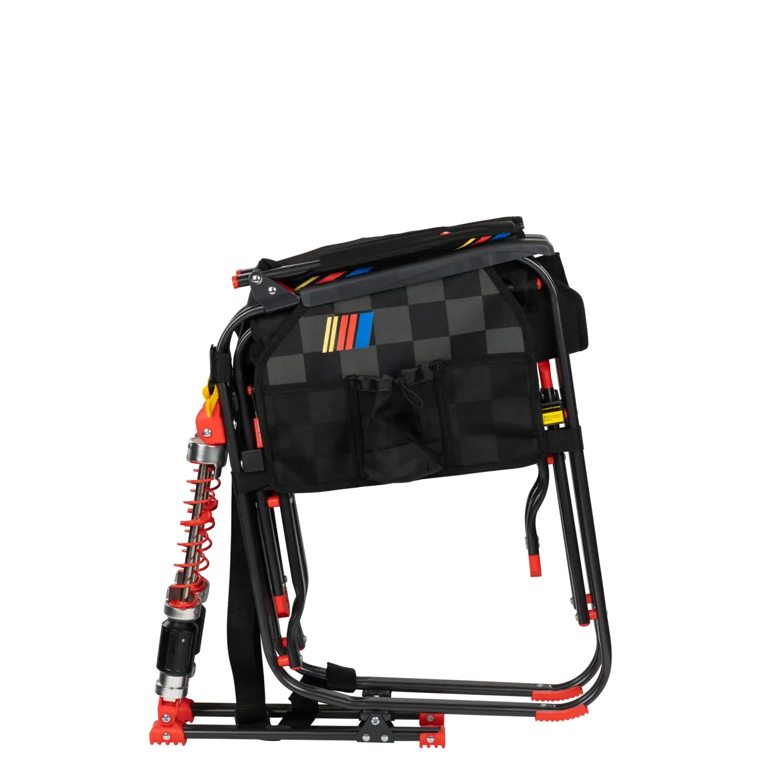Smooth Motion Adjustable Rocker - NASCAR - Choice 899 - Patented Spring-Action Rocking Chair for Camping Detail