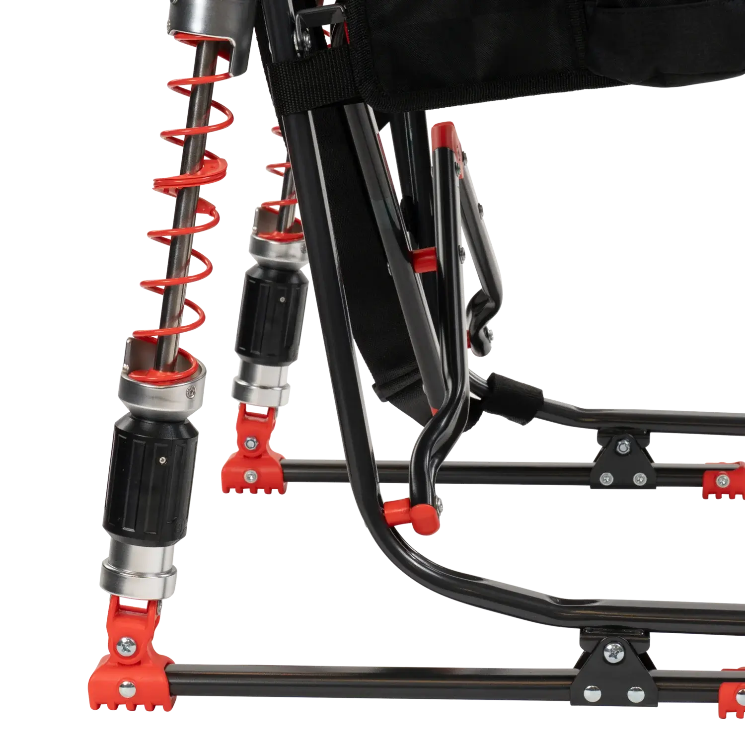 Smooth Motion Adjustable Rocker - NASCAR - Choice 899 - Patented Spring-Action Rocking Chair for Camping Detail