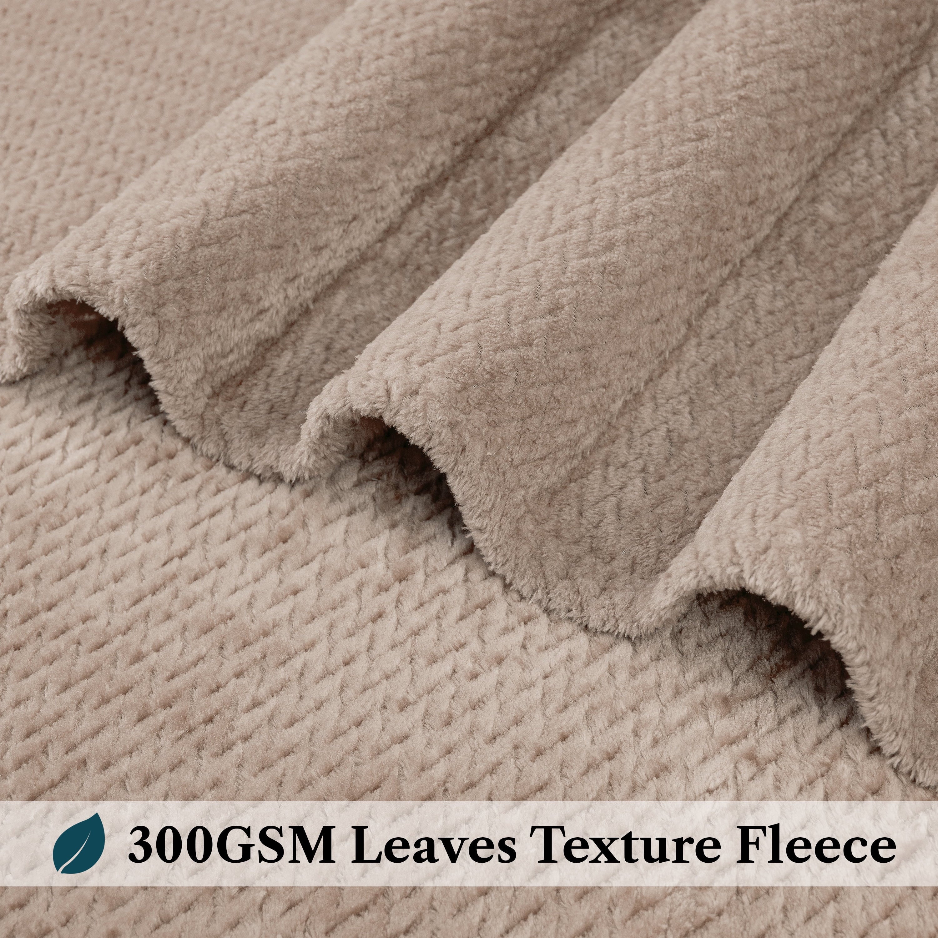 Lightweight Warm Soft Fleece Taupe Tan Throw Blanket for Couch, Lightweight Plush Warm Blankets for Bed, Fuzzy Cozy Flannel Blanket Th... - Luxury Knitted Decorative Throw Blanket with Fringes Detail