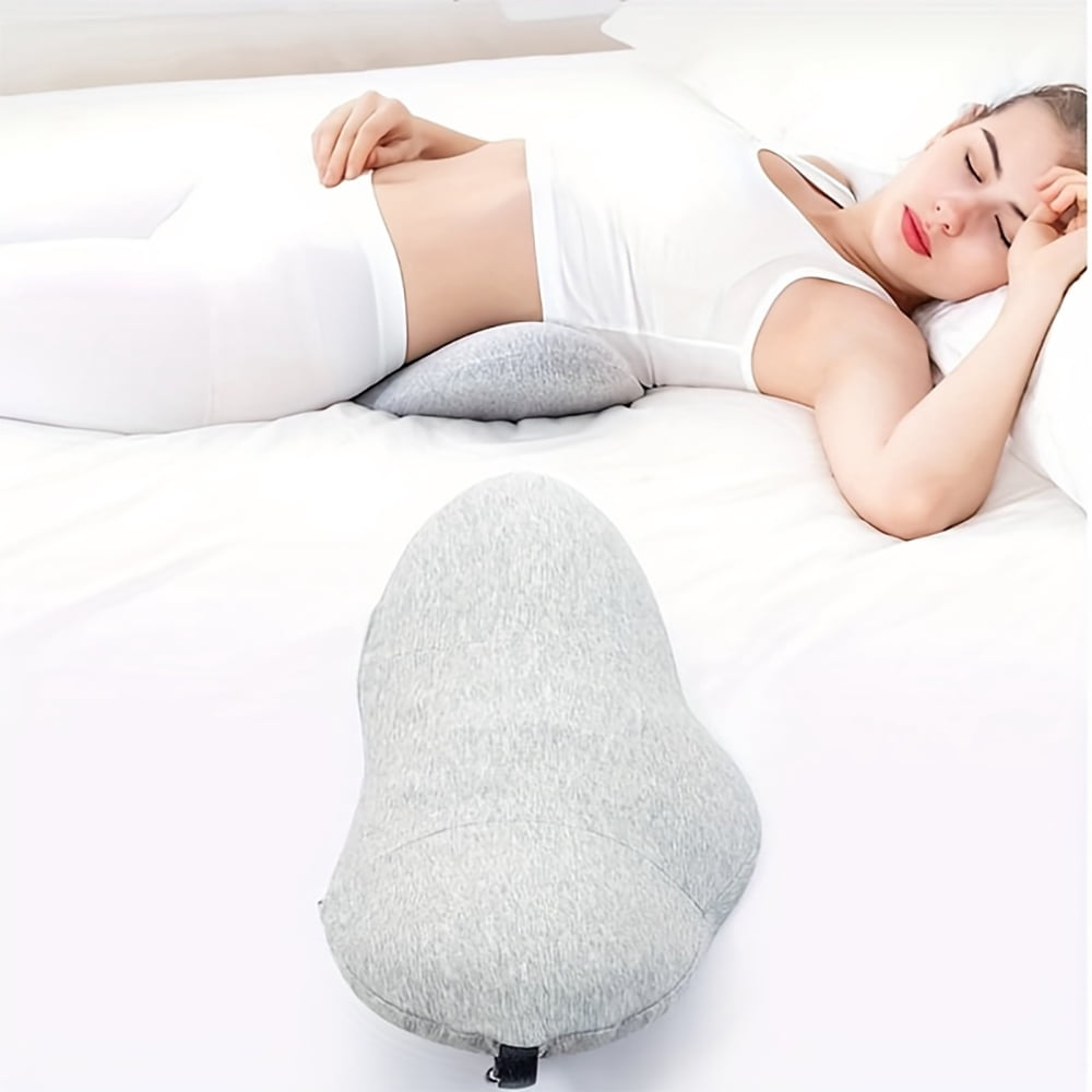 Decorative Plump Effective Support Adult Breathable Lumbar Bed Pillow, Soft, 1 Pack - Hotel Quality Plush Sleeping Pillows Detail