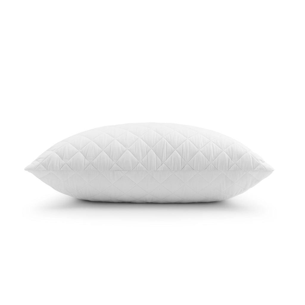 Decorative Plump Memory Foam Cluster Bed Pillow, Standard Queen - Ergonomic Memory Foam Pillow for Neck Pain Support Detail