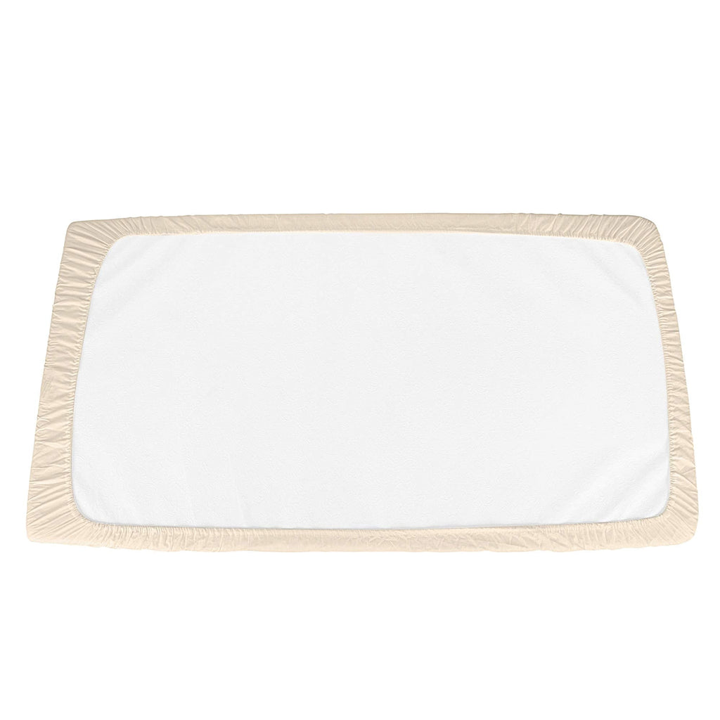 Premium Egyptian Cotton Luxurious Hotel Quality Crib Fitted Sheet – 100% Cotton – Ultra Soft, Skin-Friendly & Hypoallergenic – Deep Pocket Fi... - Luxury Bed Sheet Set with Deep Pockets Detail