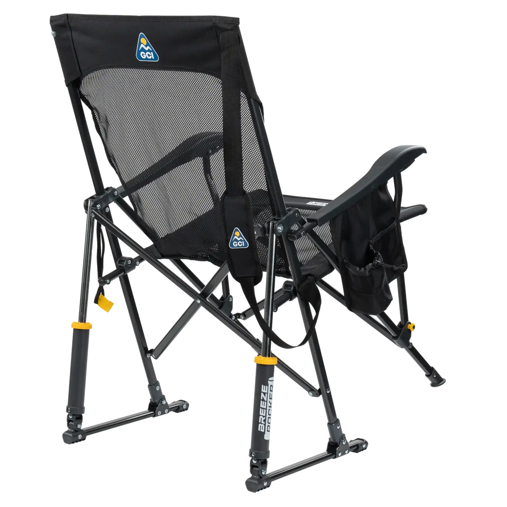 Patented Spring-Action BreezeRocker - Choice 504 - Patented Spring-Action Rocking Chair for Camping Detail
