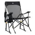 Patented Spring-Action BreezeRocker - Choice 504 - Patented Spring-Action Rocking Chair for Camping - Black