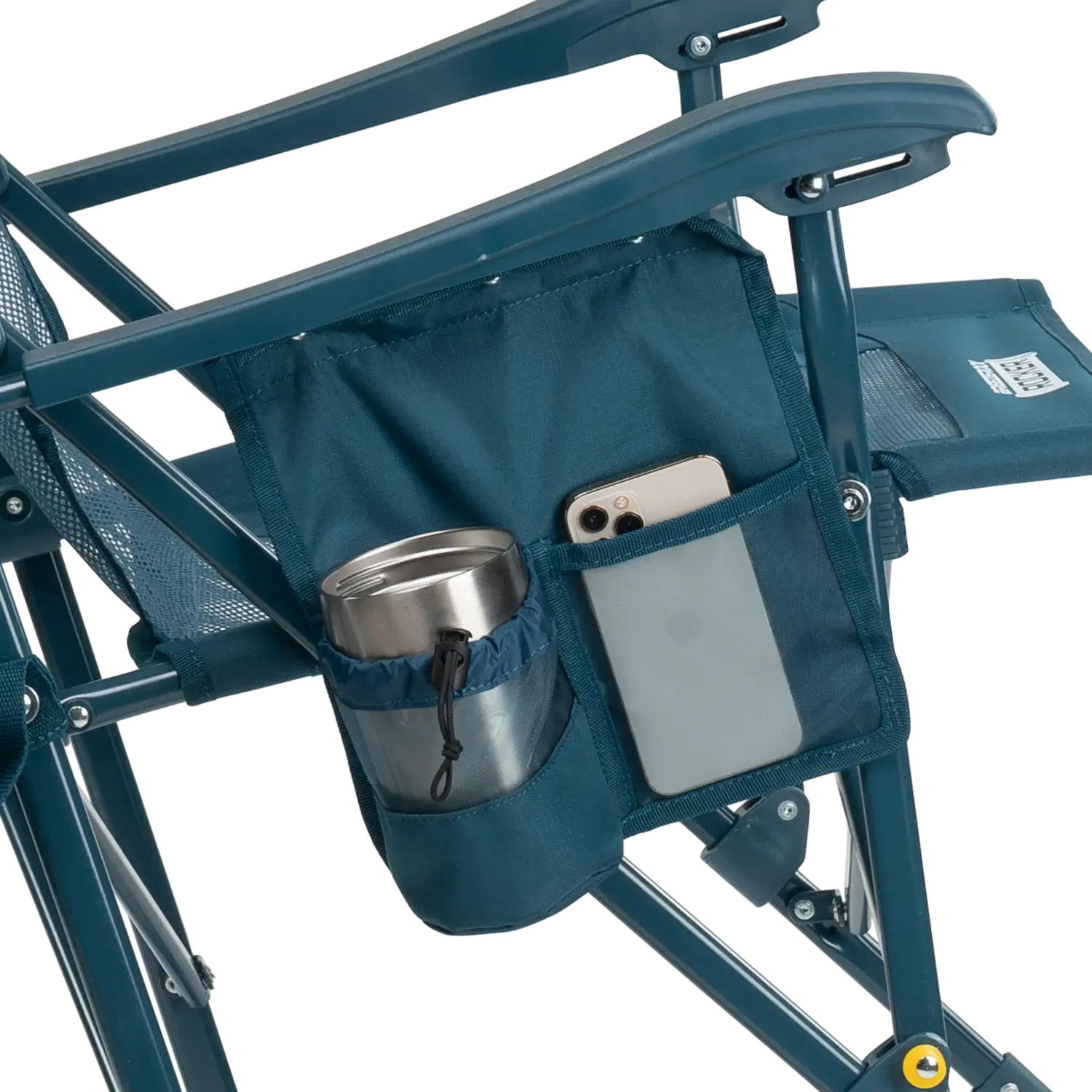 Patented Spring-Action BreezeRocker - Choice 504 - Patented Spring-Action Rocking Chair for Camping Detail