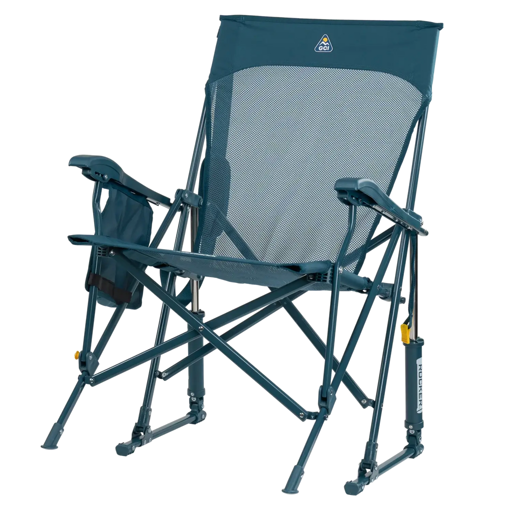 Patented Spring-Action BreezeRocker - Choice 504 - Patented Spring-Action Rocking Chair for Camping Detail
