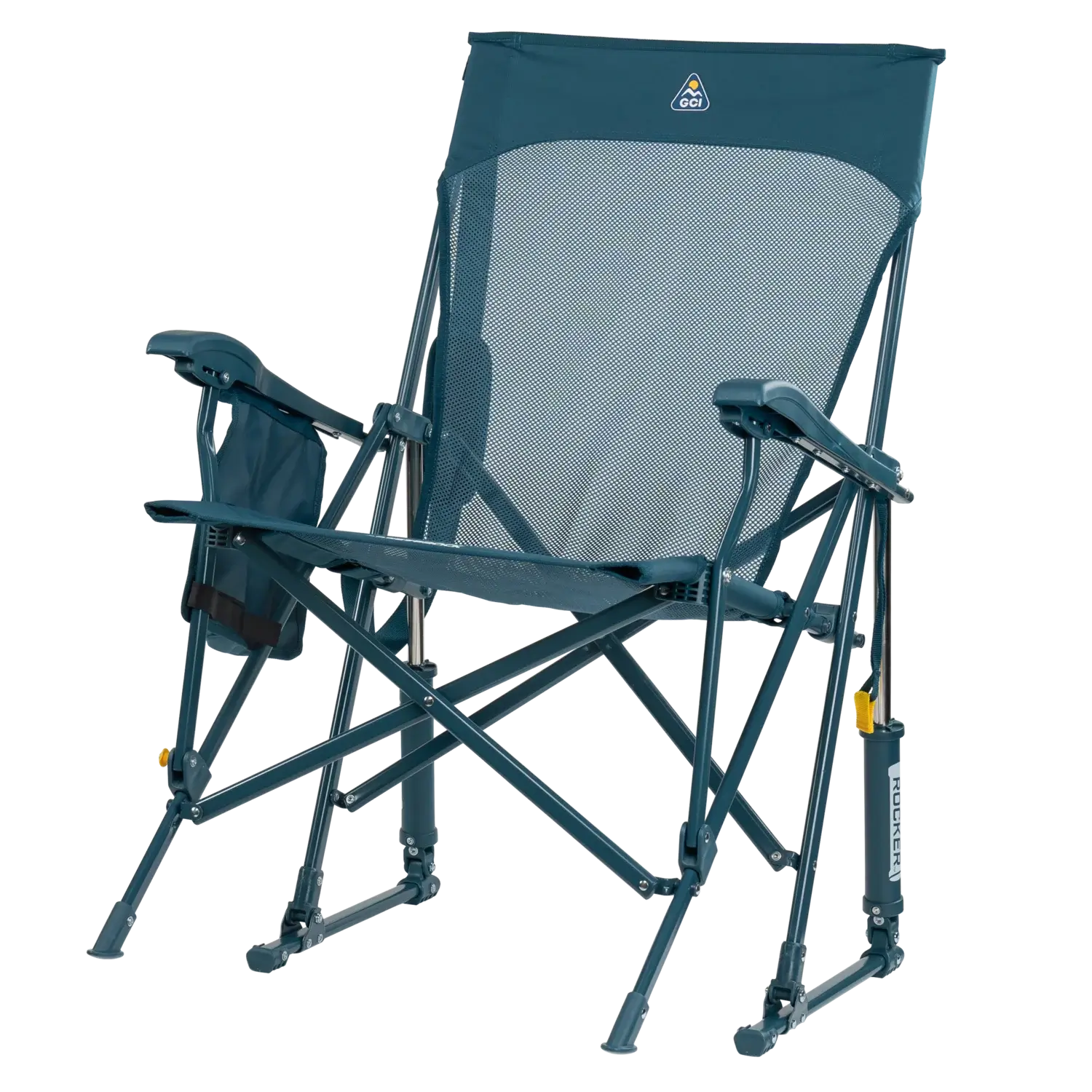 Patented Spring-Action BreezeRocker - Choice 504 - Patented Spring-Action Rocking Chair for Camping Detail