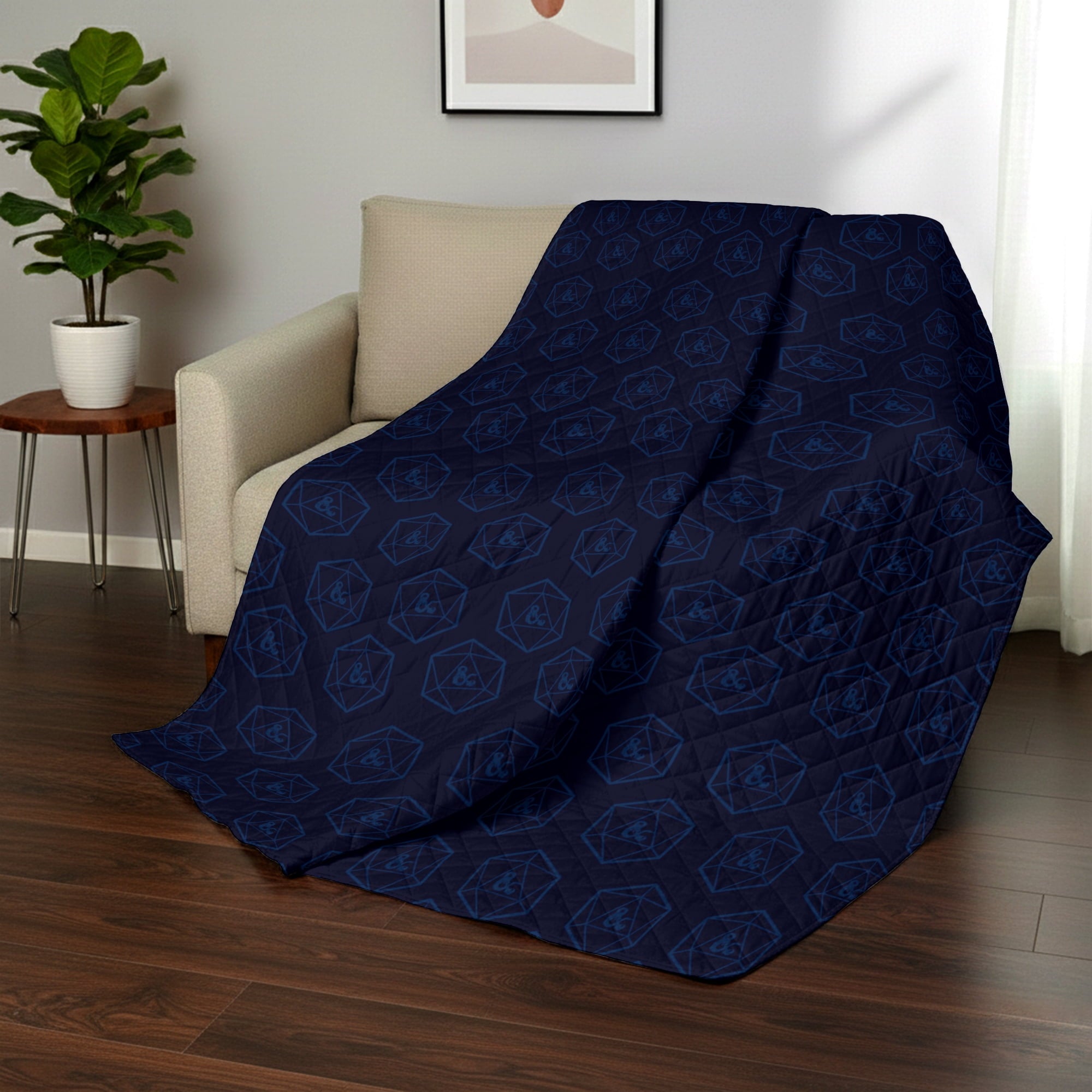 Lightweight Warm Quilted Throw Blanket 60x80 inches, Kids Character Bedding - Cozy Fleece Throw Blanket for Couch & Bed Detail