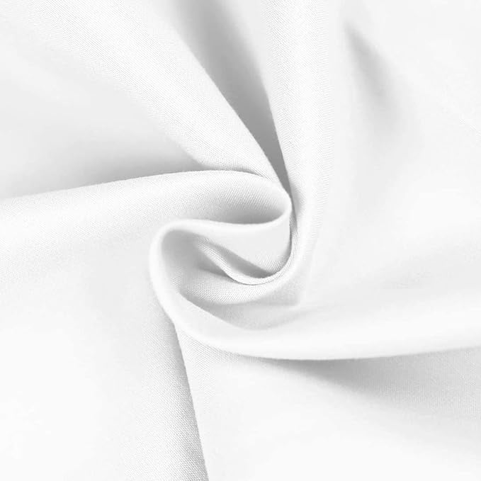 Cooling Sateen Jersey Knit Microfiber 2 Twin XL Fitted Bottom Bed Sheets (2-Pack) 1800 Ultra Soft - Hypoallergenic - 15" Deep Pocket... - Premium Ultra-Soft Pillowcase Pair for Sleeping Detail