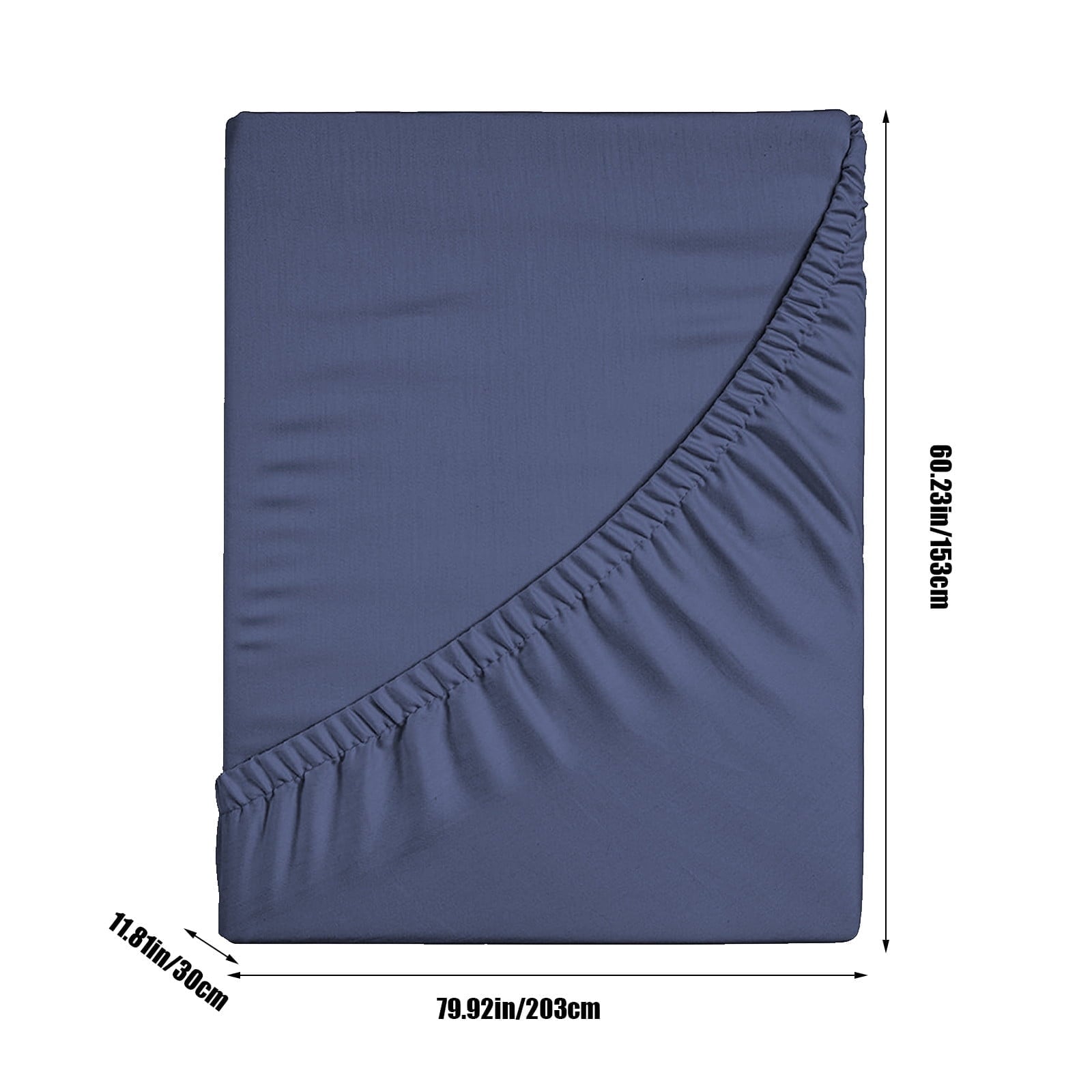 Ultra-Soft Bed Sheet, Queen Size - Deep Pocket Soft Wrinkle and Fade Resistant - Luxury Bed Sheet Set with Deep Pockets Detail
