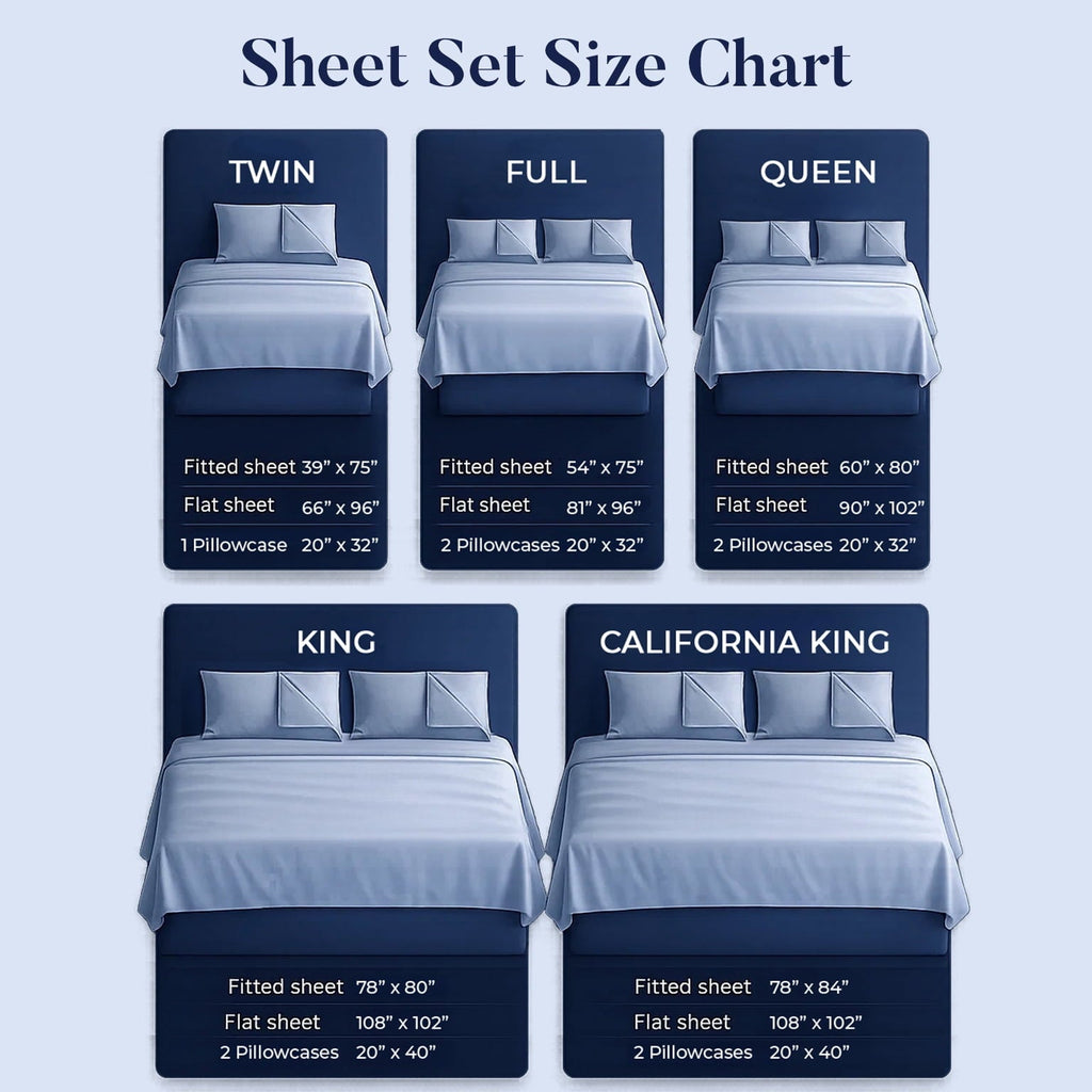 Cooling Sateen Bed Sheet Set Twin 3 Piece Hunter Green Breathable Soft Cotton Jersey Sheets with Deep Pockets, Unisex - Premium Ultra-Soft Pillowcase Pair for Sleeping Detail