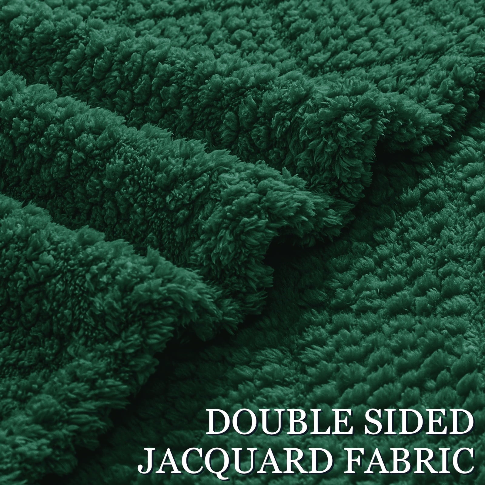 Cozy Fleece Fuzzy Fleece Throw Blanket for Couch, Bed, Soft Fluffy Jacquard Waffle Blankets for All Season, Lightweight and Warm,... - Luxury Knitted Decorative Throw Blanket with Fringes Detail