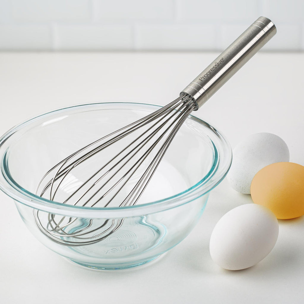 Premium Kitchen 10" Stainless Steel Balloon Whisk - Multi-Functional Manual Food Chopper & Slicer Detail