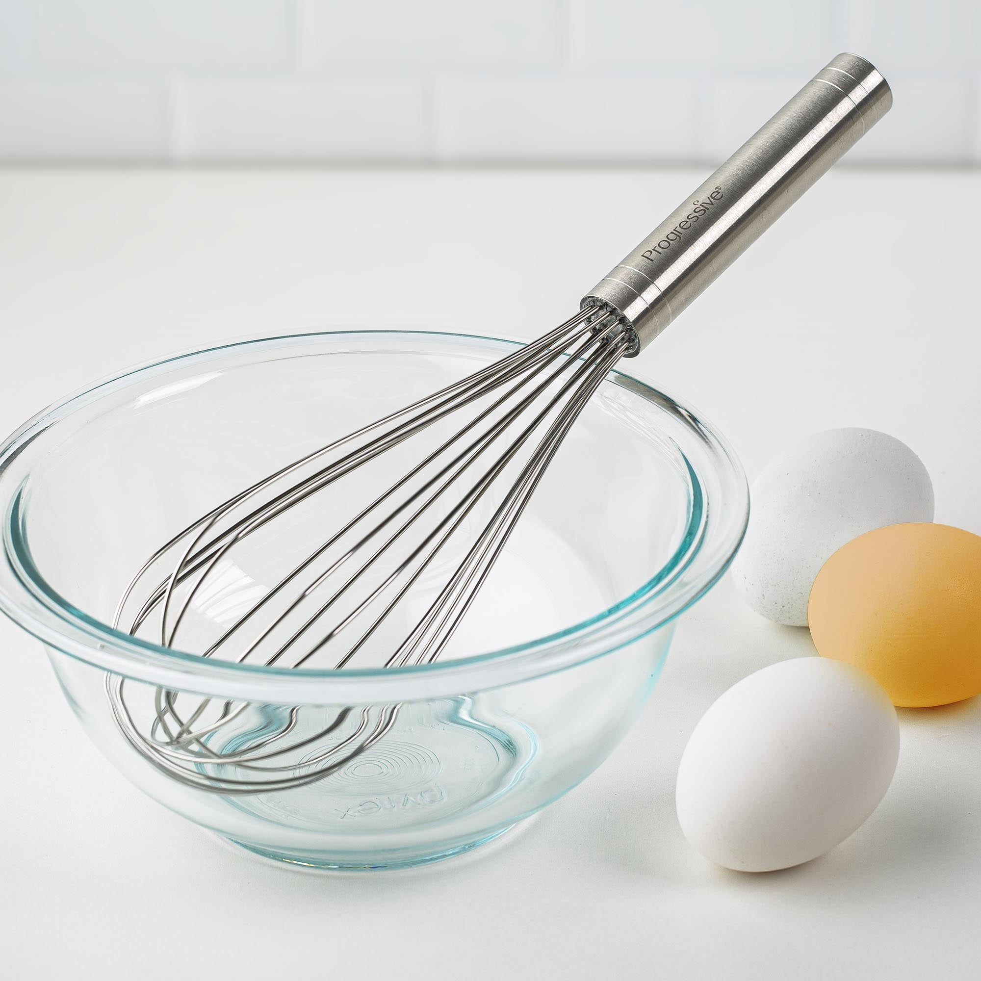 Premium Kitchen 10" Stainless Steel Balloon Whisk - Multi-Functional Manual Food Chopper & Slicer Detail