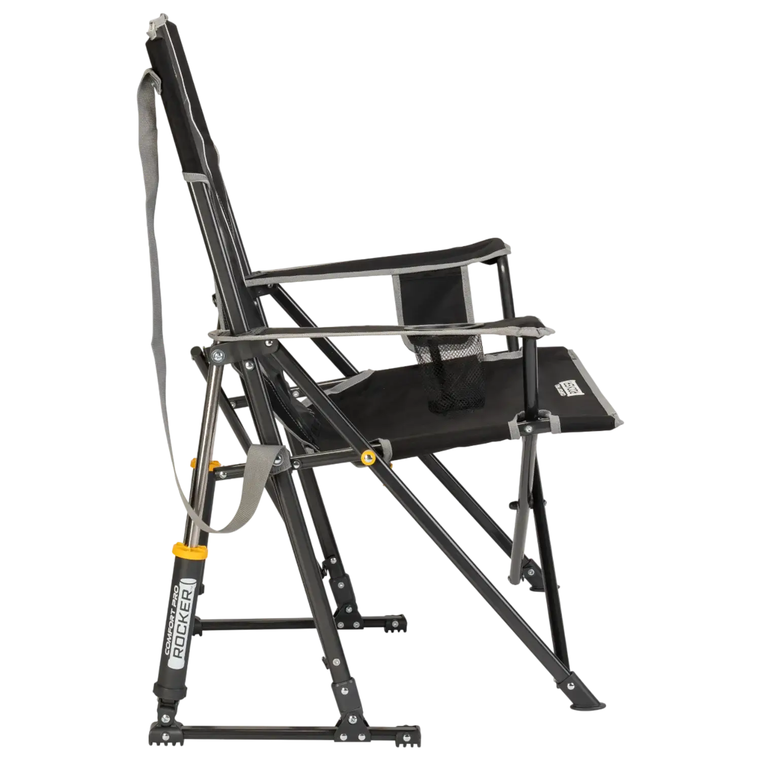 Patented Spring-Action Comfort Pro Rocker - Choice 375 - Freestyle Rocker Portable Outdoor Folding Chair Detail