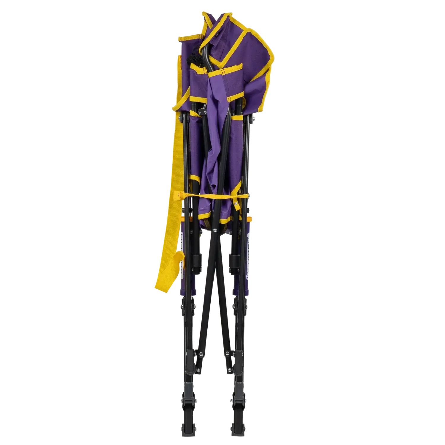 Premium All-Weather College Comfort Pro Rocker - LSU Tigers - Choice 880 - Heavy-Duty Kickback Rocker with Beverage Holder Detail