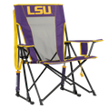 Premium All-Weather College Comfort Pro Rocker - LSU Tigers - Choice 880 - Heavy-Duty Kickback Rocker with Beverage Holder - Default Title