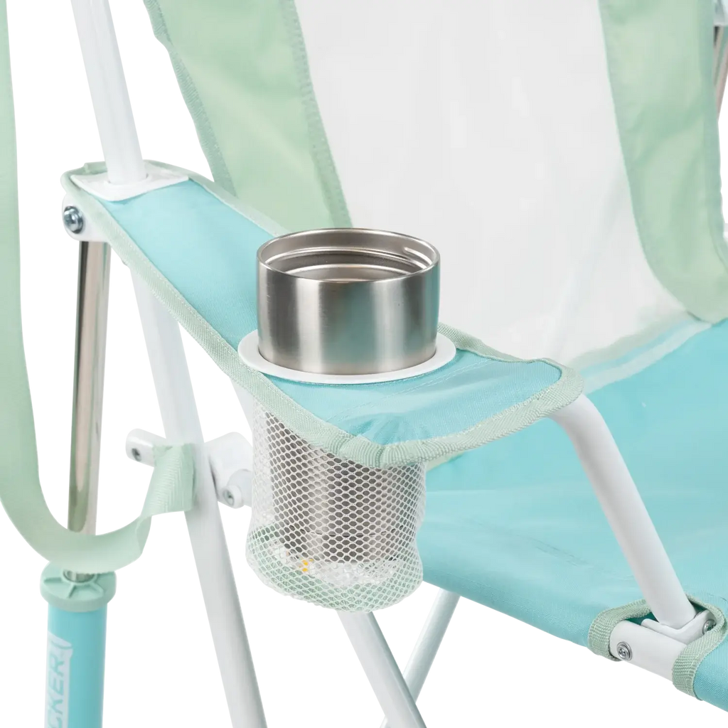 Patented Spring-Action Comfort Pro Rocker - Choice 375 - Freestyle Rocker Portable Outdoor Folding Chair Detail