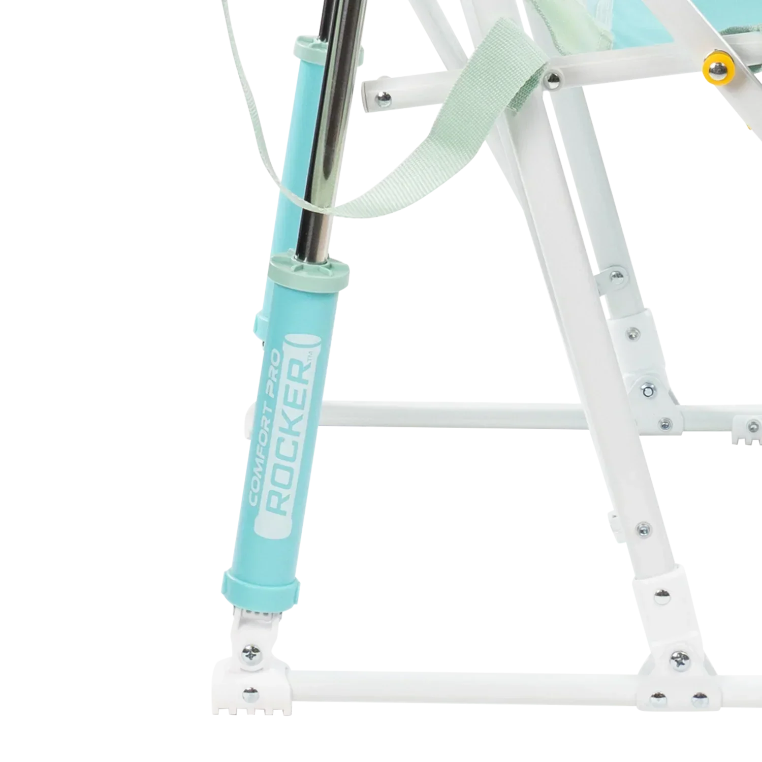 Patented Spring-Action Comfort Pro Rocker - Choice 375 - Freestyle Rocker Portable Outdoor Folding Chair Detail