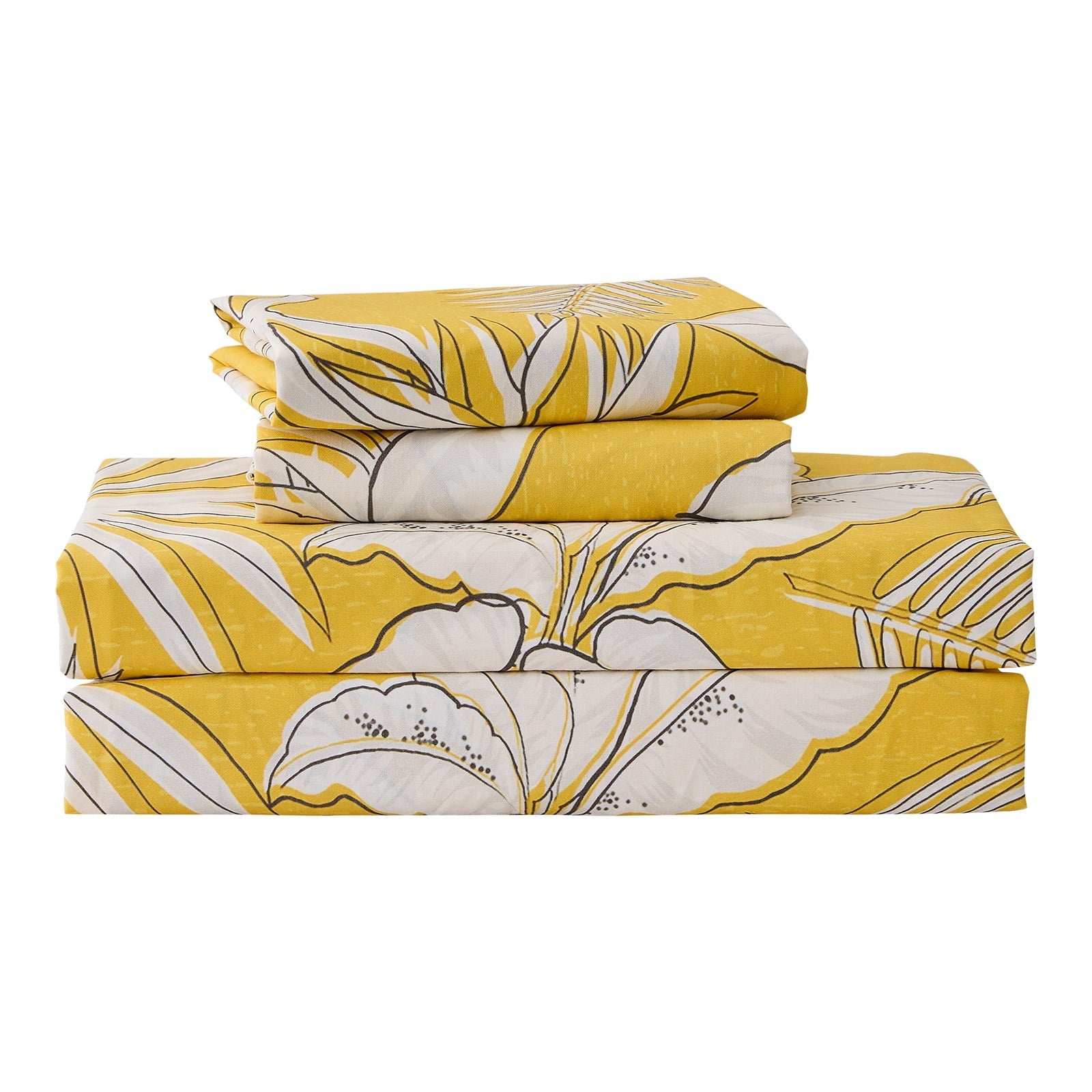 Ultra-Soft 100% Cotton Deep Pocket Queen Sheet Set Fit 16", Breathable Super Soft Queen Size Sheet Set, Luxury Hotel Style Home ... - Luxury Bed Sheet Set with Deep Pockets Detail