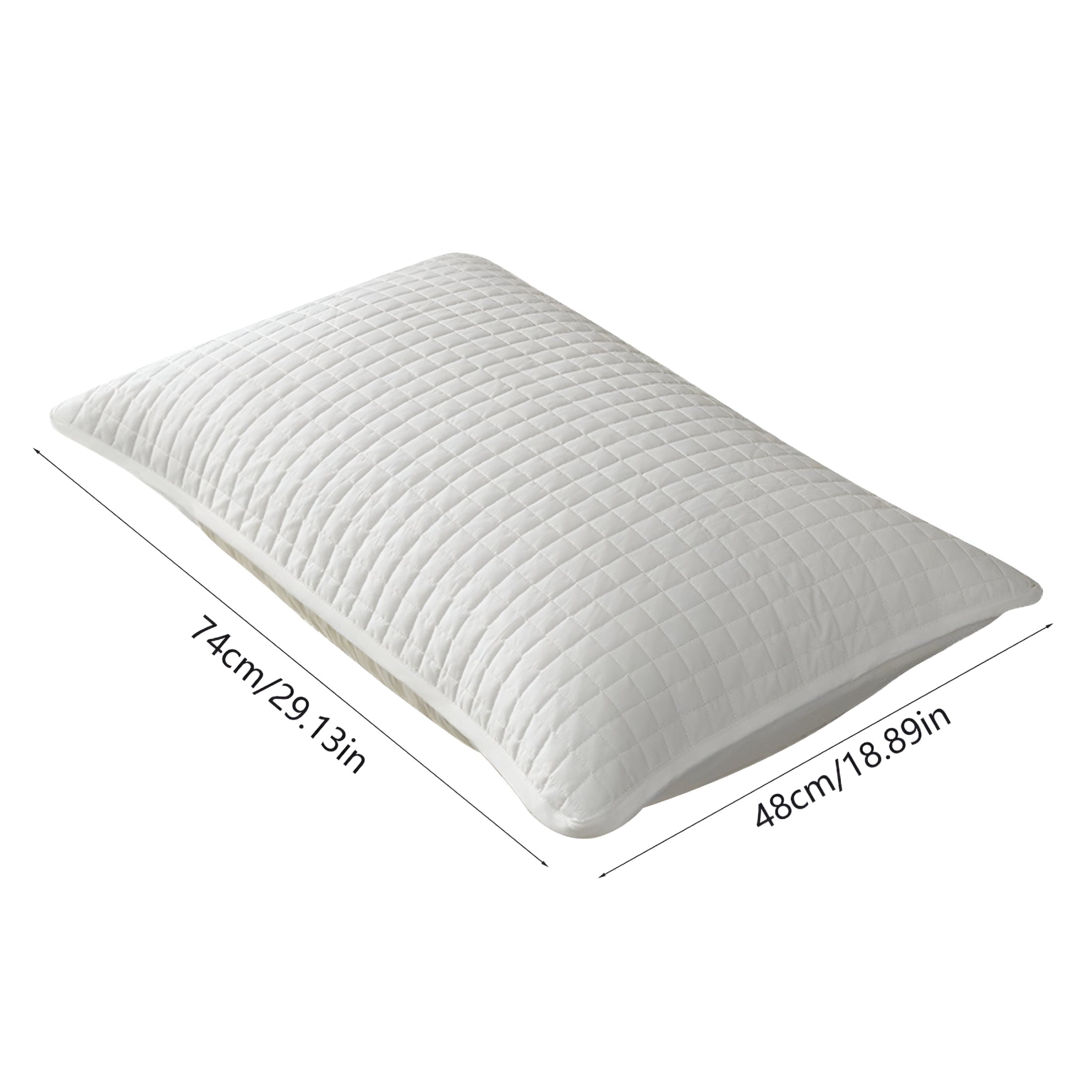 Decorative Plump Memory Foam Pillow,Toddler Pillow,Small Pillows for Kids,Soft&Hypoallergenic - Kids Sleeping Pillow - Toddler Bed Pil... - Ergonomic Memory Foam Pillow for Neck Pain Support Detail