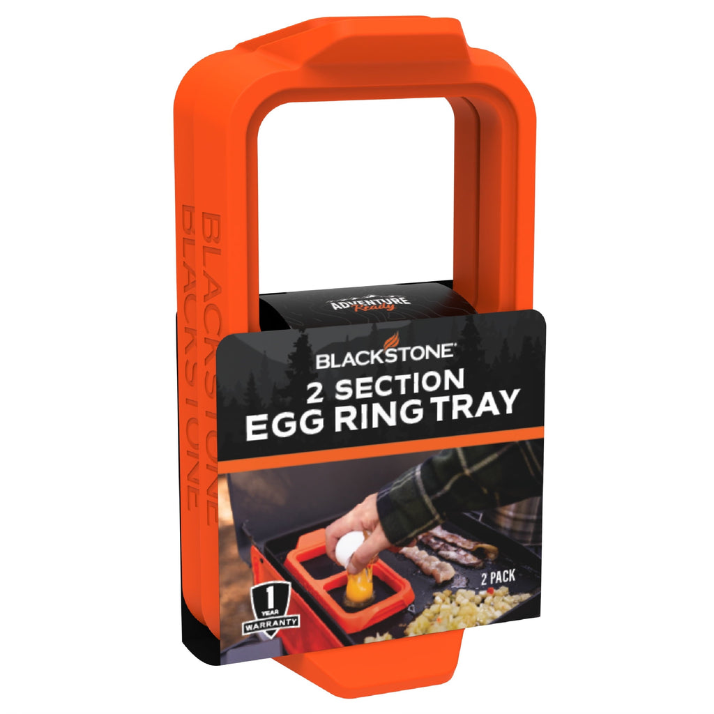 High-Precision Silicone Egg Ring Tray Set with Heat-Resistant Handles, 2-Piece - Professional Kitchen Tool for Culinary Enthusiasts Detail