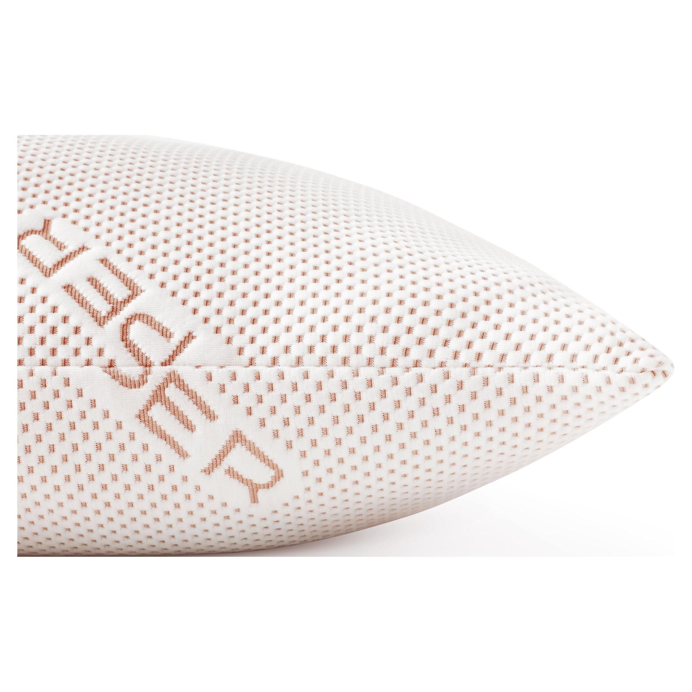 Decorative Plump Copperloft King Bed Pillow, 2 Pack, Hypoallergenic - Decorative Throw Pillow Cushion for Sofa & Bed Detail