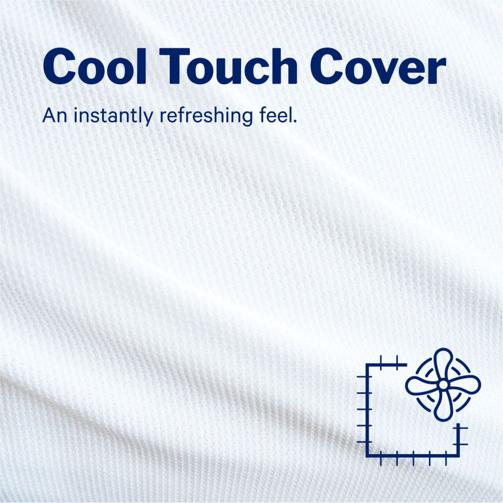 Ergonomic Memory Foam Essential Cooling Hybrid Pillow, Standard - Decorative Throw Pillow Cushion for Sofa & Bed Detail