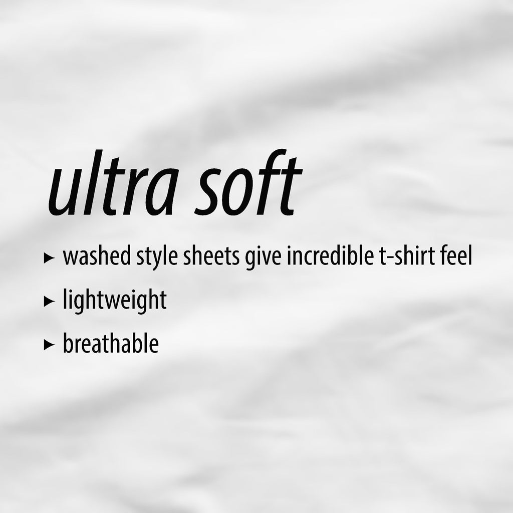 Wrinkle-Resistant Ultra Soft Microfiber Bed Sheet Set, Twin-XL, Indigo, 3 Piece - Cooling Hotel Quality Bedding Sheets and Pillowcases Detail