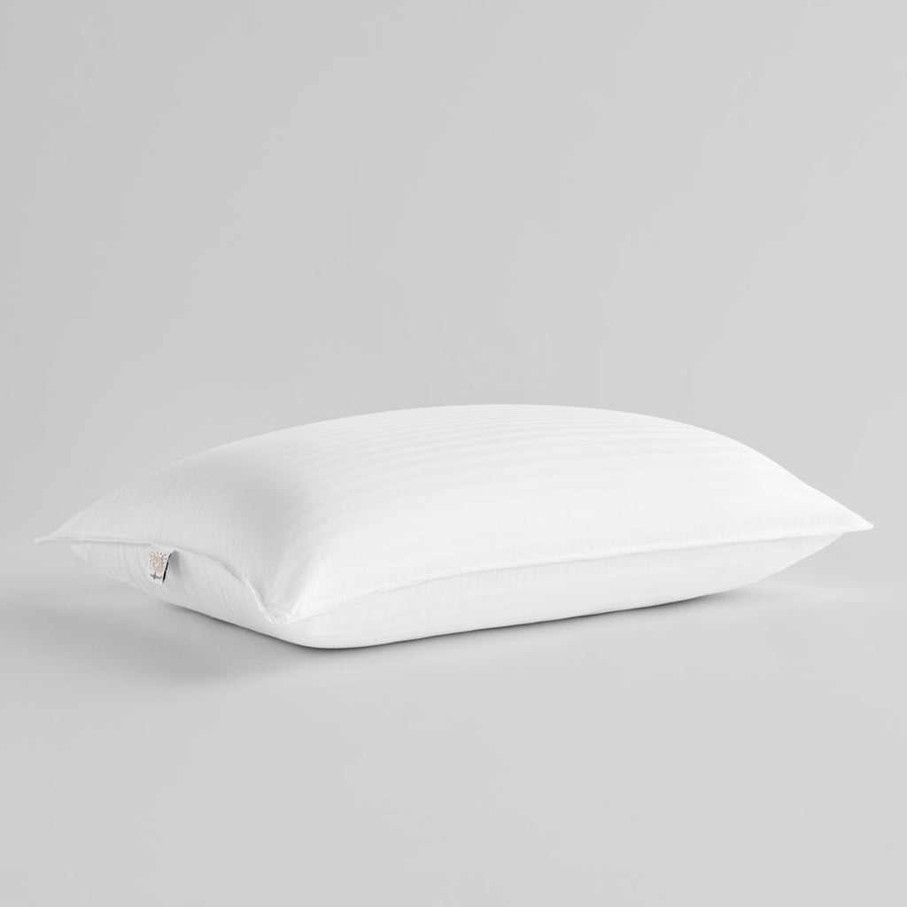 Hotel Collection Dolce Notte II Stomach, Side and Back Sleeper Bed Pillow for Sleeping | Hotel and Resort Quality | Hypoallergenic, Do... - Ergonomic Memory Foam Pillow for Neck Pain Support Detail