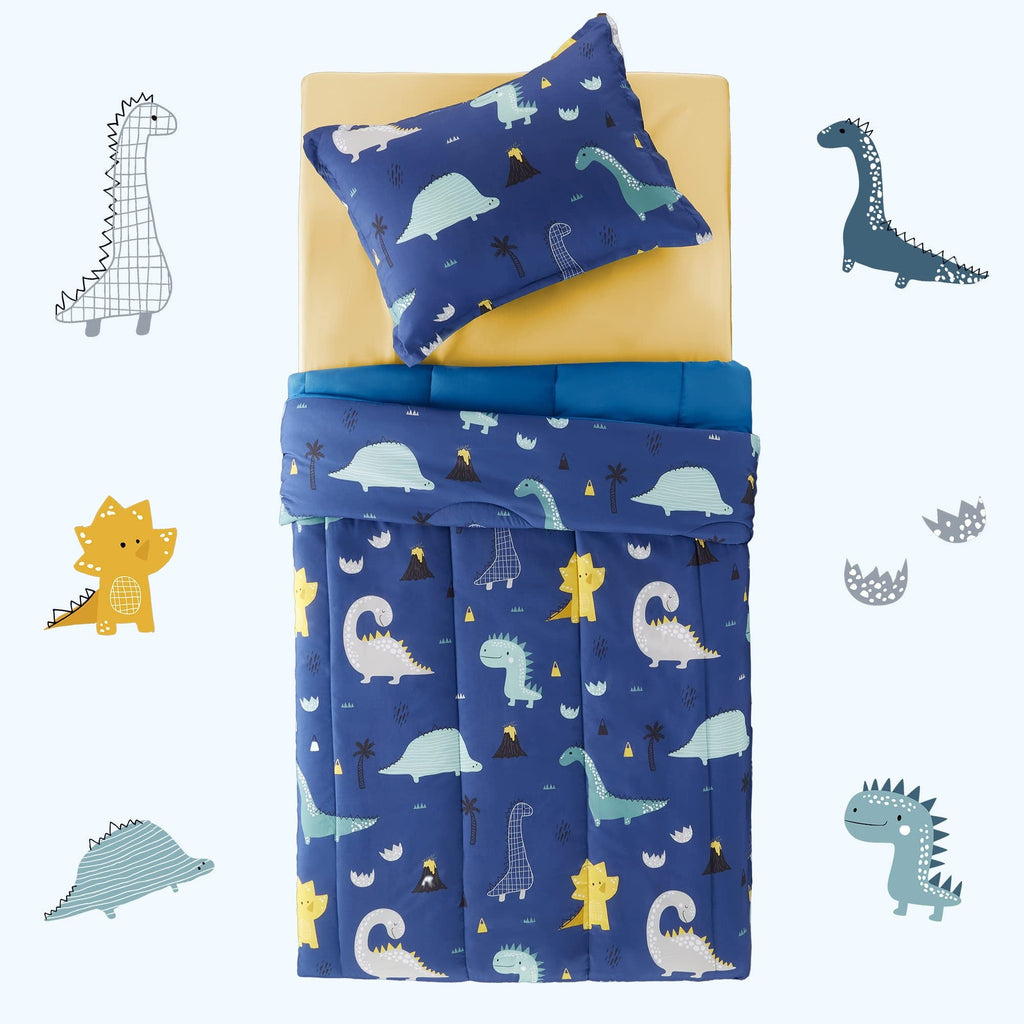 Hypoallergenic Cloud Kids Bedding Comforter Set Twin/Twin Xl Size - Super Soft & Cute Printed 2-Piece Comforter Set All Seasons for Boys, ... - All-Season Down Alternative Comforter Insert Detail
