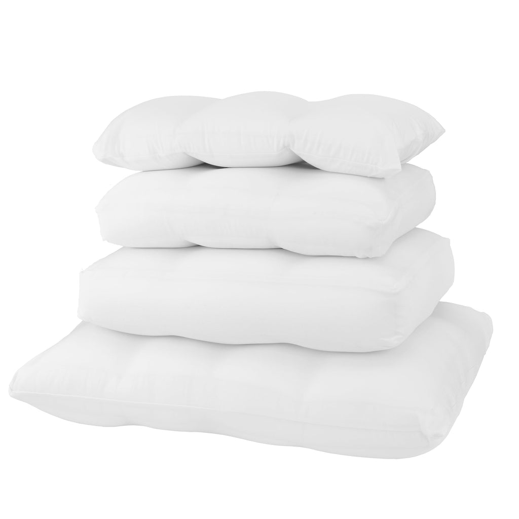 Decorative Plump Microbead Cloud Pillow Bed, X-Large, White - Decorative Throw Pillow Cushion for Sofa & Bed Detail