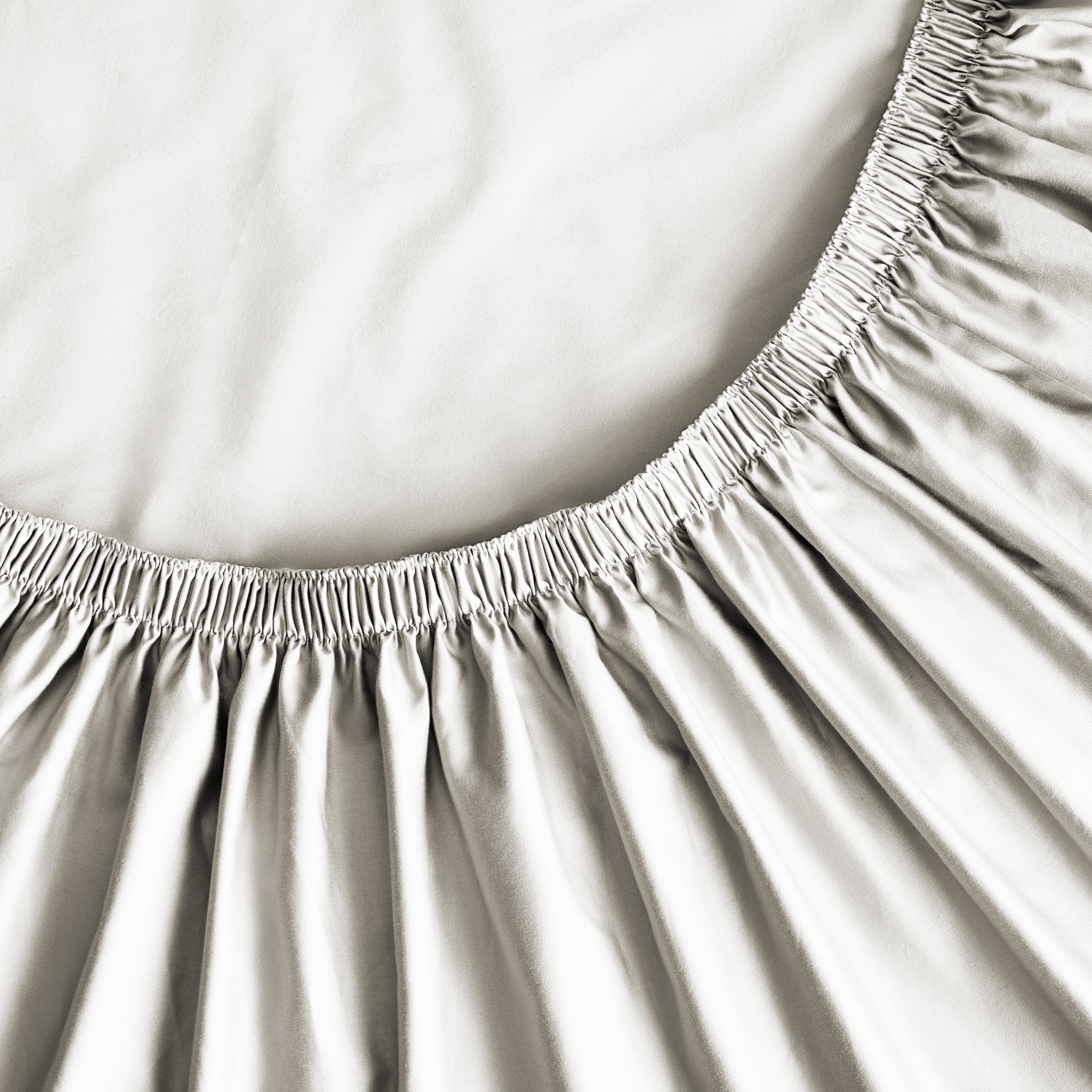 Premium Egyptian Cotton 4-Piece 600 Thread Count White Egyptian Cotton Adult Bed Sheet Set, King - Deep Pocket - Luxury Bed Sheet Set with Deep Pockets Detail