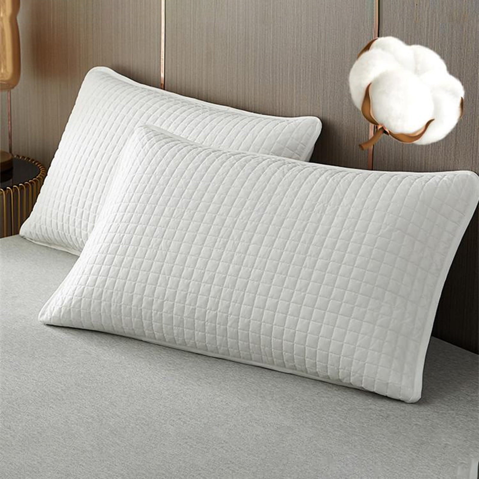 Decorative Plump Memory Foam Pillow, Toddler Pillow, Small Pillows for Kids, Soft & Hypoallergenic - Kids Sleeping Pillow - Toddler Be... - Orthopedic Shredded Foam Bed Pillow Set Detail